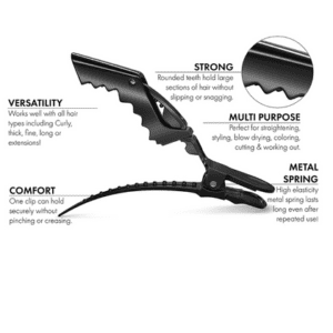 Alligator Hair Clips description