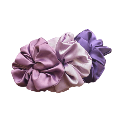 Satin Scrunchies - Large - Premium - Curlyholic