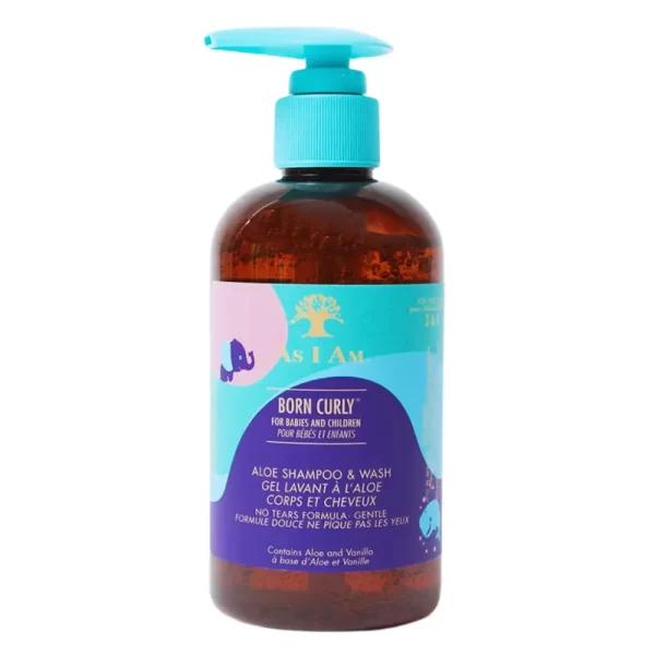 As I Am born curly aloe shampoo & wash