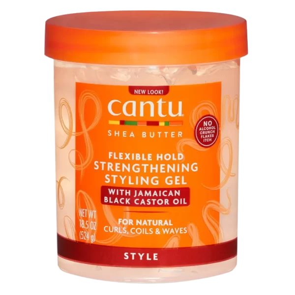 Cantu Strengthening Styling with Jamaican Black castor oil new look