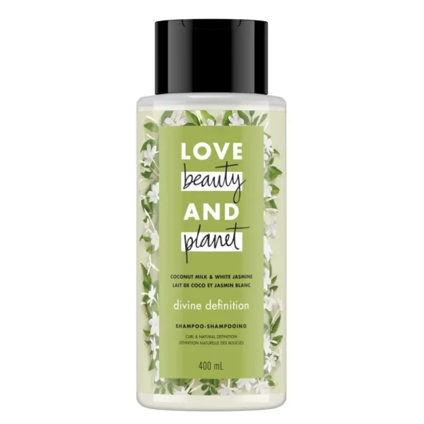 Love beauty And planet coconut milk and white jasmine shampoo